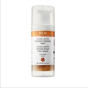 REN Skincare Glyco Lactic Radiance Renewal Mask 1.7 oz Brand New In Box